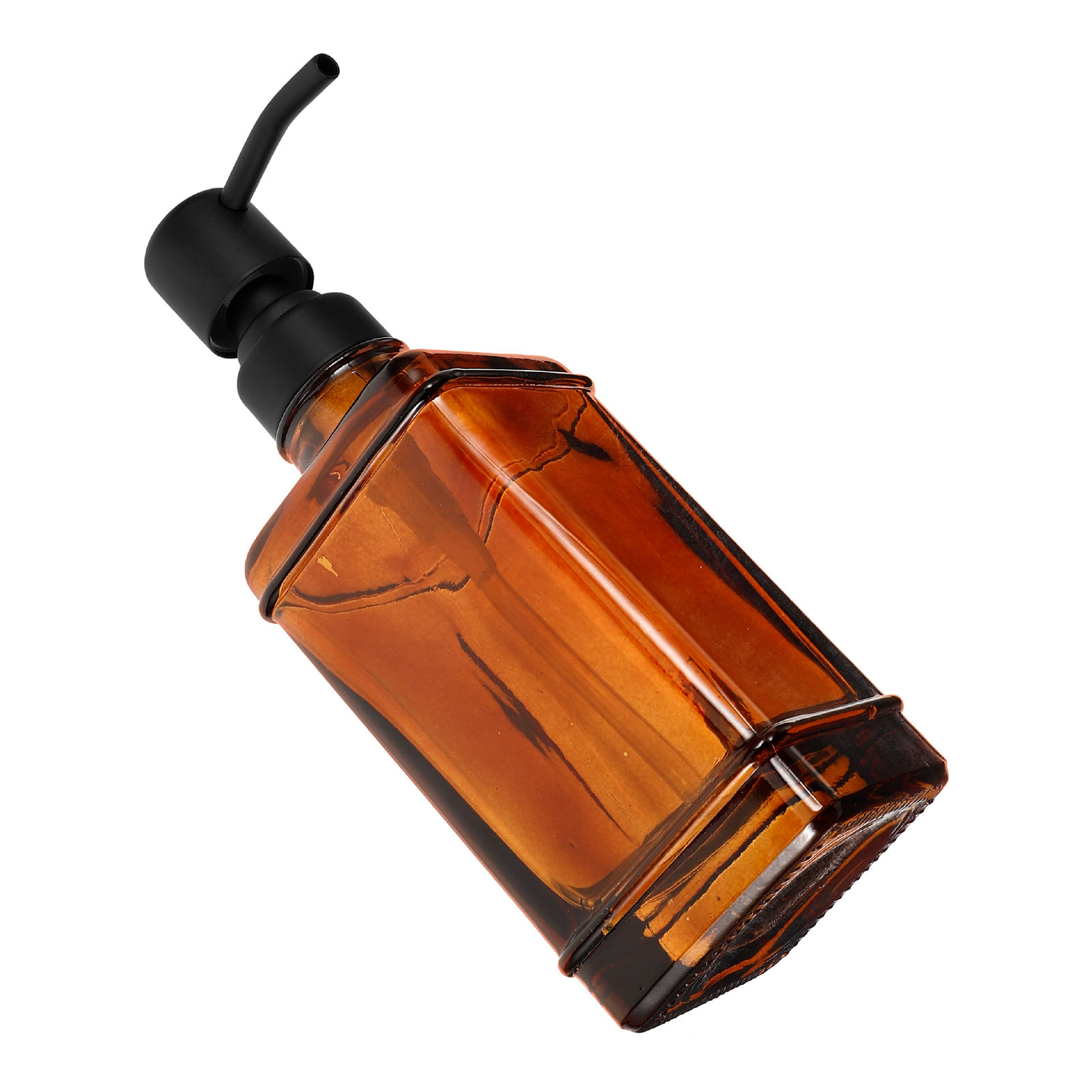 Essential Oil Soap - Многоразовый стеклянный флакон с помпой для
