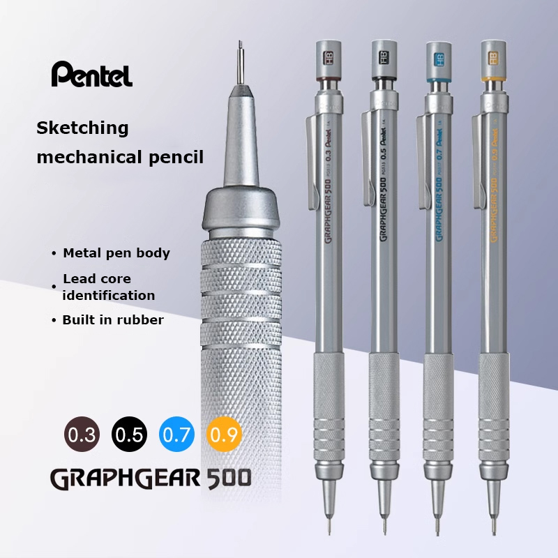 Япония Pentel Graph Gear Черте – обзор и цена Pentel Pen Energel
